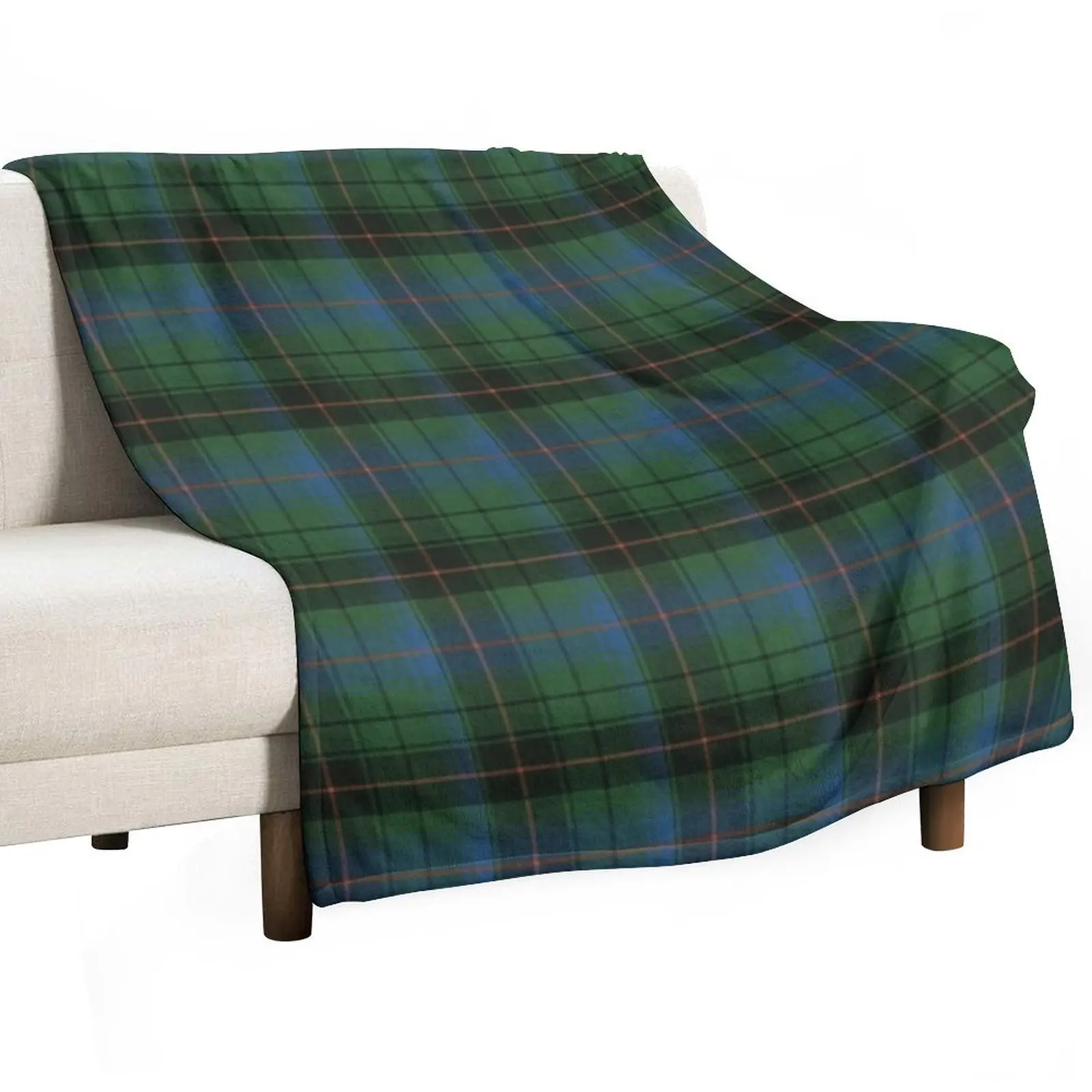 

Davidson Clan Ancient Tartan Throw Blanket Flannel Fleece Soft Warm Throw Blanket