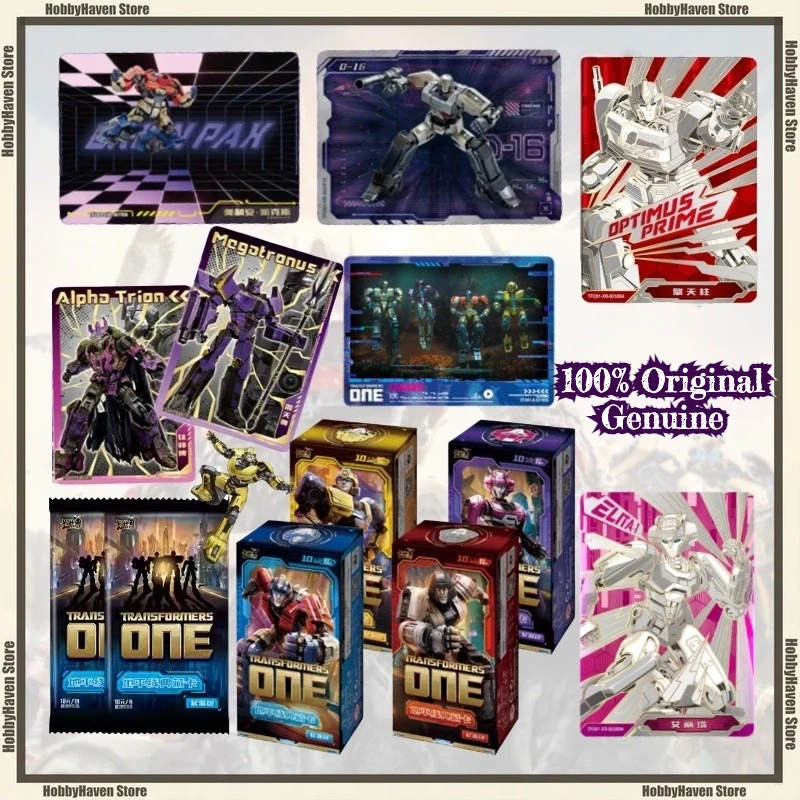 

В наличии Карточная игра Transformed Toys Horizon Collection Card Origin Pack Оригинальная коллекция периферийных карт Optimus Prime SE в подарок