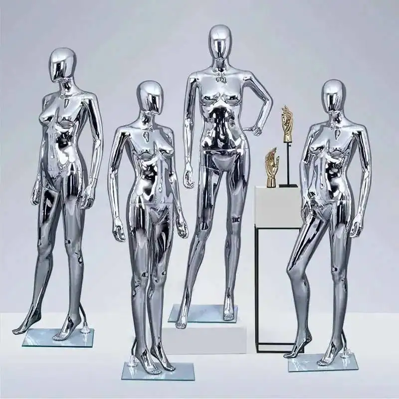 

Props Wedding Dress Model Mannequin for Women's Clothing Electroplating Dummy Model Display Stand Mannequin Model Holder