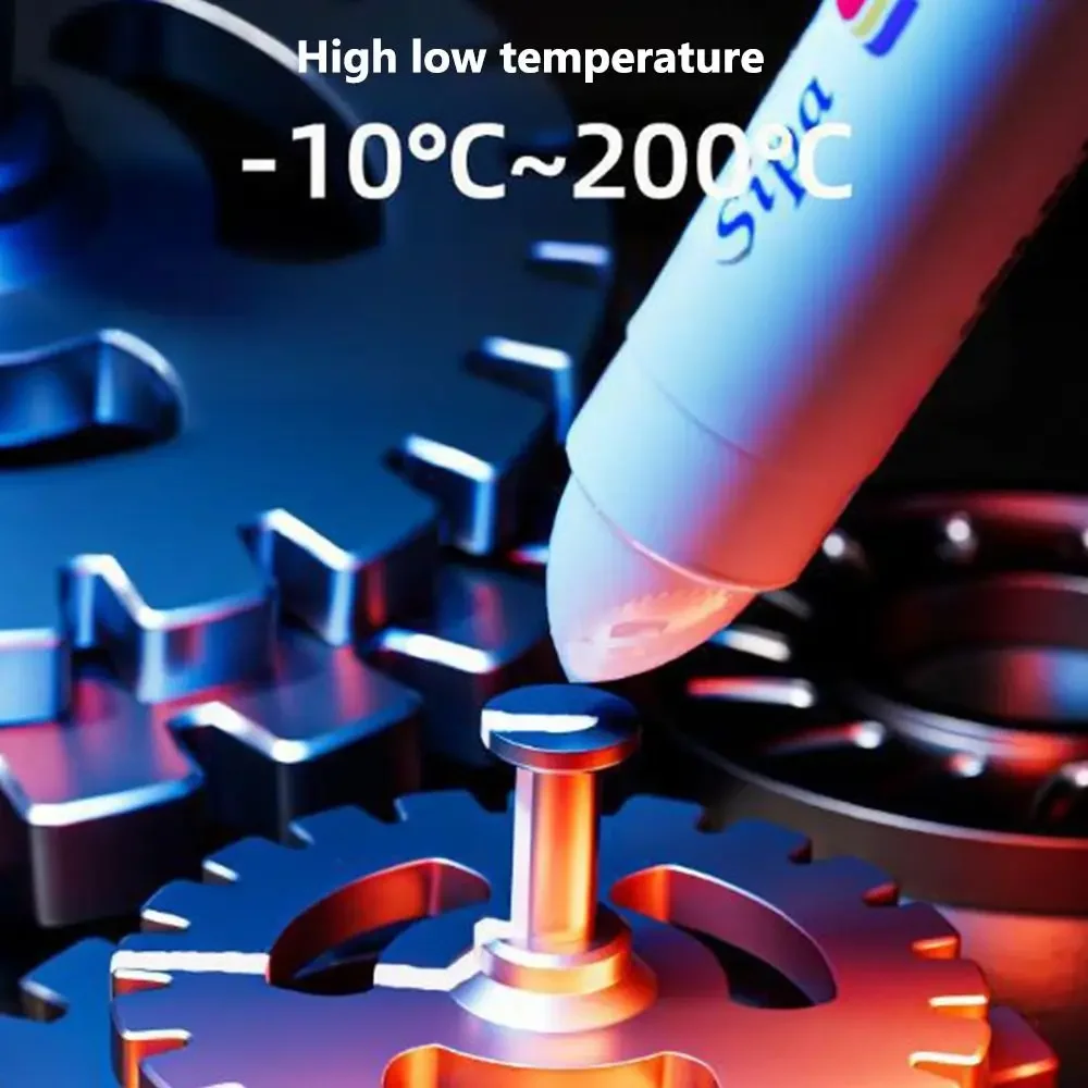 Penna per vernice solida Inchiostro a base d'olio Pennarello per vernice solida resistente alle alte temperature Penna per pittura artistica impermeabile