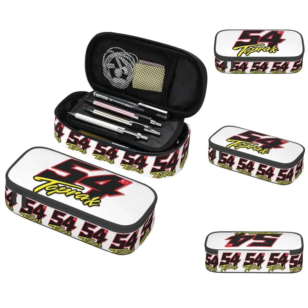 Toprak Razgatlioglu 54 Pencil Case for Kids Gifts Pen Box Pencil Bag Stationery Supplies Pen Holder Bag