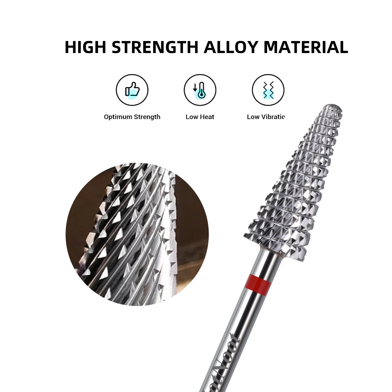 NotNoot Nail Drill Bits 3/32