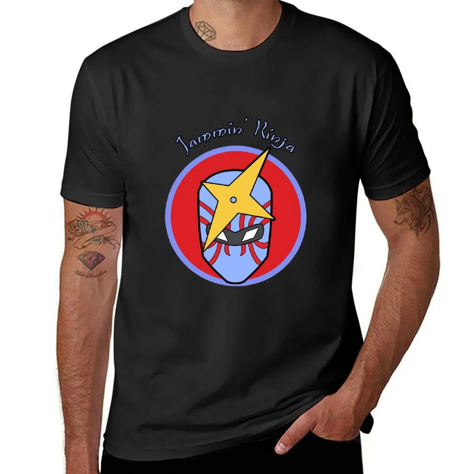 Jammin' Ninja T-Shirt hippie clothes blacks men graphic t shirts