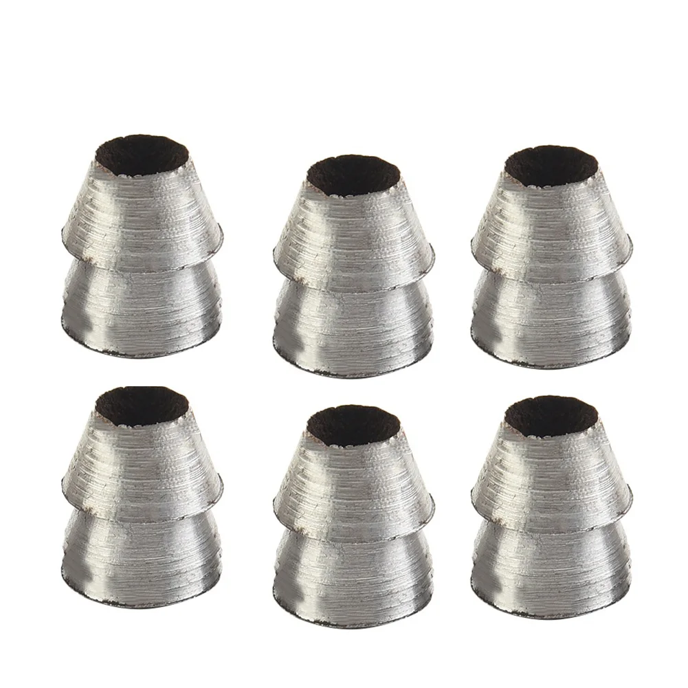 6pcs Steel Round Wedges 11mm for Hammer Handle Secure Fit Prevent Loosening Replacement Parts for Tools and Axes