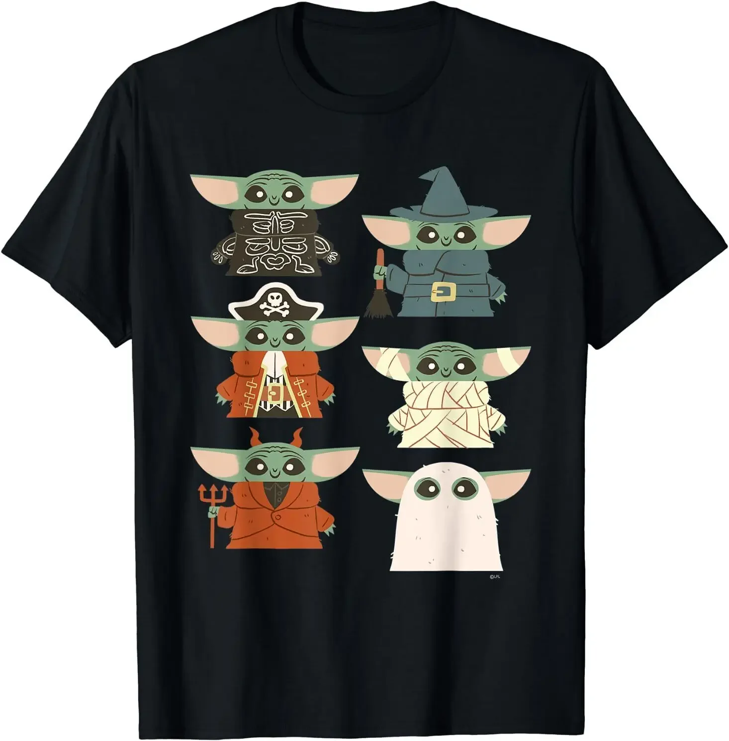 Grogu Halloween Costumes T-Shirt Size S-5XL