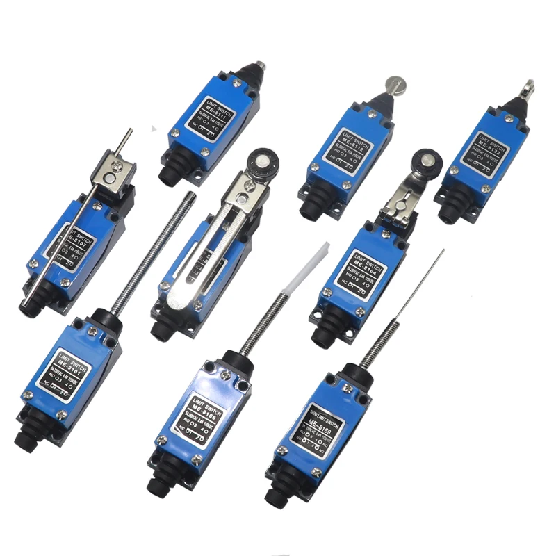 【1PCS】Momentary Limit Switch ME 8104 8108 8111 8122 9101 5A/220V Rotary Roller Lever Sealed Industrial Machine Limit Switch