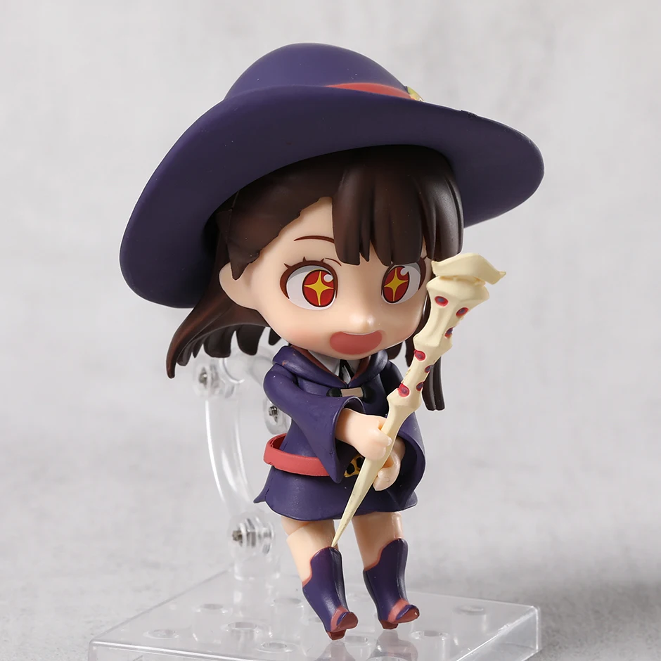 Atsuko Kagari 747 Little Witch Academia Q Face Doll Action Figure Collectible Model Toy Gift