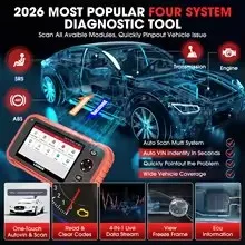 2026 NEW  LAUNCH X431 CRP129E V3.0 OBD2 Scanner Car Diagnostic Scanner 4 Systems 12 Resets Lifetime free update