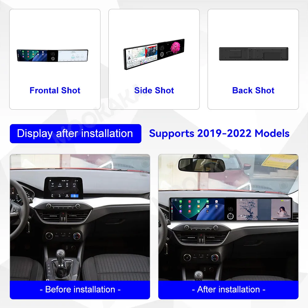 8+256GB Android 13.0 Car Radio Video Multimedia Player 12.3