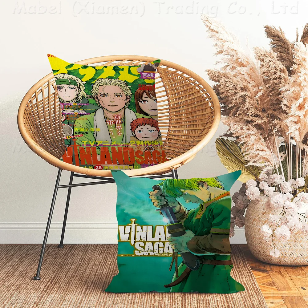 

Vinland Saga Cushion Cover 30x50 Polyester Sofa Cushions Decorative Throw Pillows Home Decoration Pillowcover