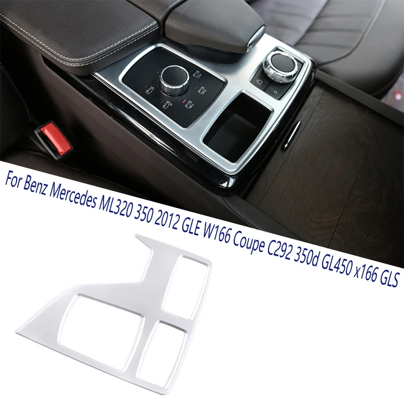 Car Control Panel Trim Center Console Cover Interior For Mercedes ML320 350 2012 GLE W166 Coupe C292 350D GL450 X166 GLS