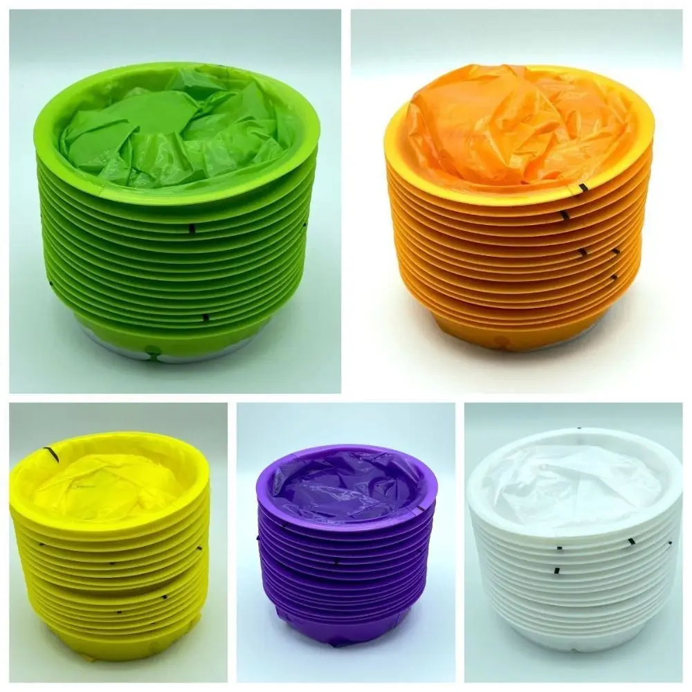 كيس تنظيف القيء المحمول المقاوم للتسرب ، أكياس الرمي ، أكياس القيء للسيارة ، مقاومة للتسرب ، متينة ، مكان للاستعمال مرة واحدة ، 10