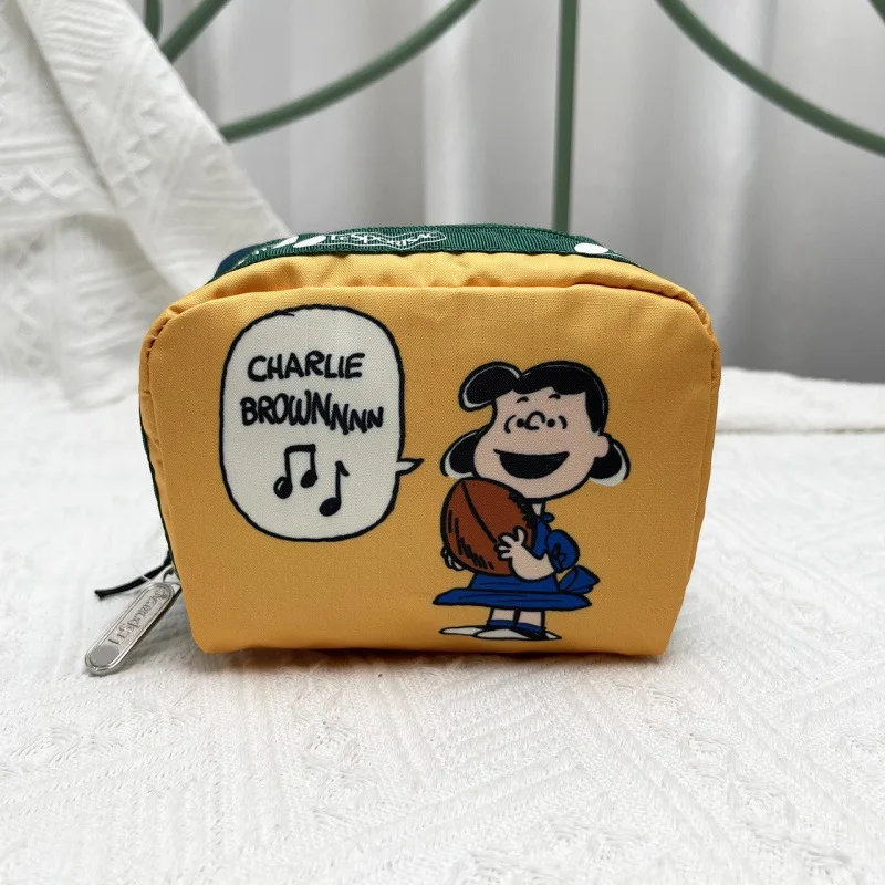 New Women Cloth Bag Snoopy Mickey Cartoon Printing Women\'s Bags Shoulder Bag Handbags Lightweight Waterproof Nylon Crossbody