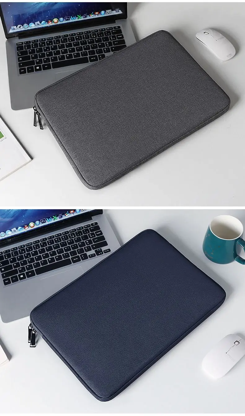 Laptop-Schutzhülle 11,6-15,6 Zoll Neopren-Schutztasche für MacBook Ultrabook – Detail 20