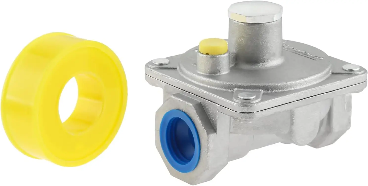 

3/4" Natural Gas Pressure Regulator Interchange Pressure Regulator with 3/4" FNPT Thread Fits Natural Gas and Liquefied Gas