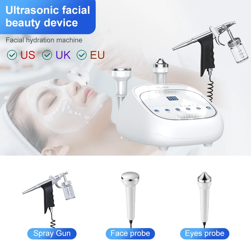 

VLVEE Ultrasonic Skin Care Beauty Machine Facial Lifting Eye Care Body SPA Massage Face hydration Device Home & Beauty Salon
