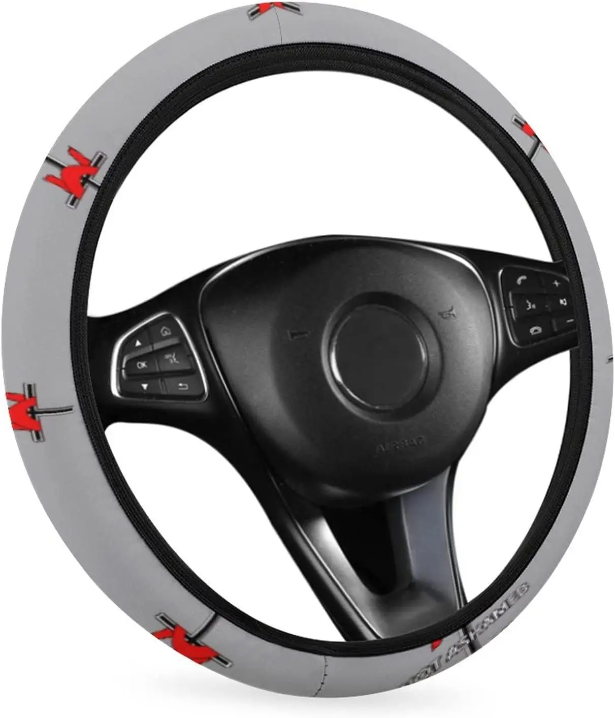 Not Ashamed Romans 116 Christian New Neoprene Steering Wheel Cover Universal Fit 15 Inch Protector BreathableAnti-Slip