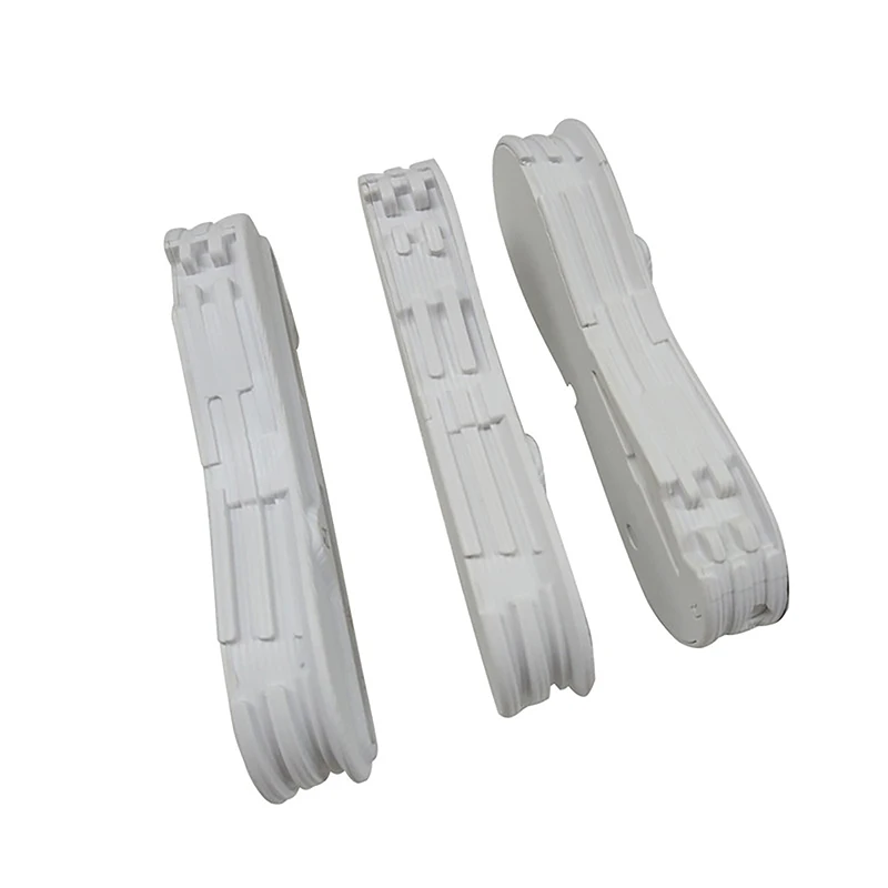 SUP Board Surfing Double Tabs, 2 Fin Plug, White Plastic Surf Fusion, 9 + 0 Degree Fin Plug, Surfboard Fin Box, 3Pcs per Set