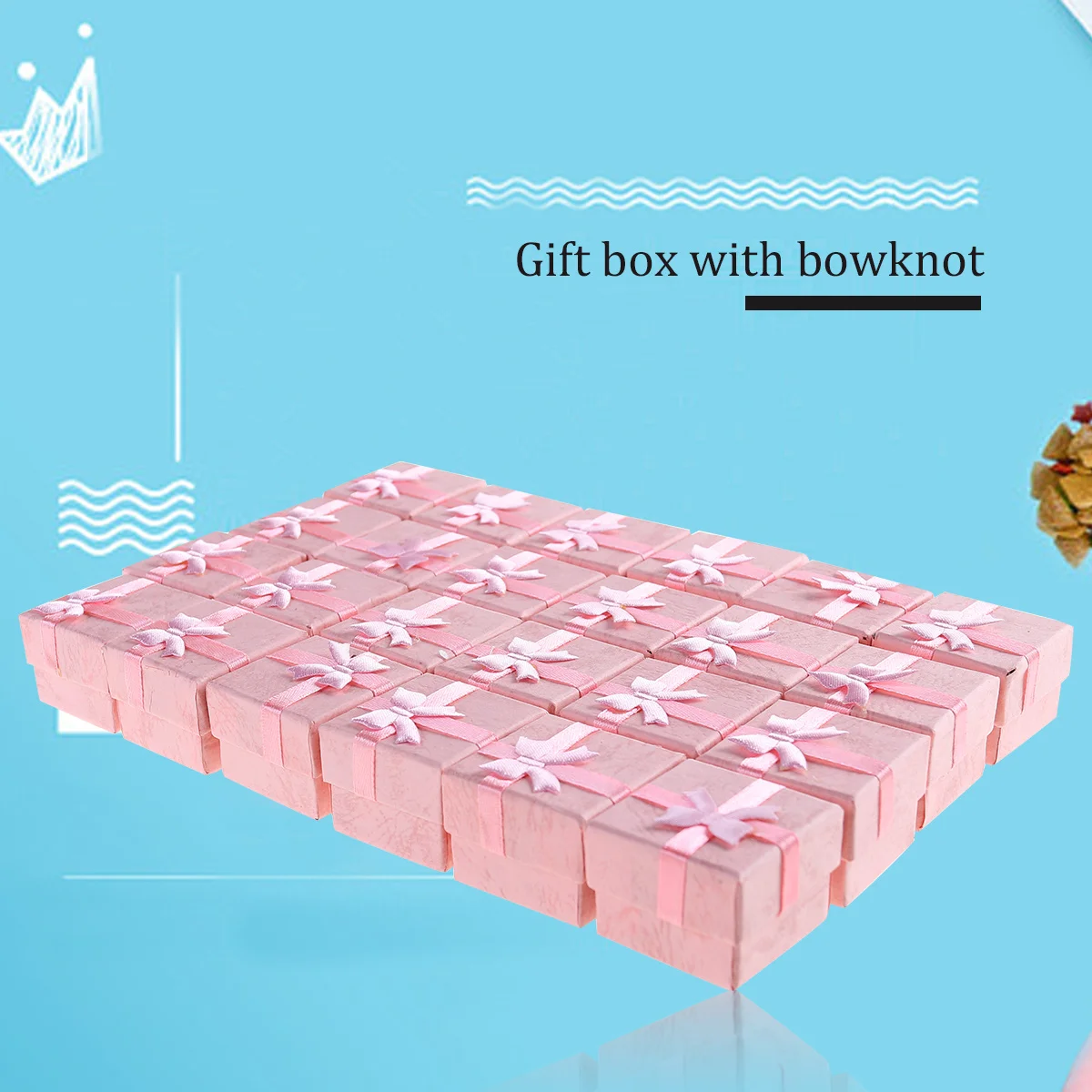 

24 Pcs Shirt Boxes for Presents Earring Storage Case Jewelry Organizer Earrings