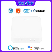 ZEXEF Tuya Wifi Mesh Gateway Hub Smart Home WiFi Bridge Bluetooth Mesh Smart Life Remote Control Works With Alexa Google Alice