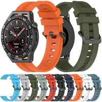 20mm 22mm Silicone Strap For HUAWEI WATCH GT 3 GT 2 46mm 42mm Band HONOR Magic Watch 2 GS Pro ES Smartwatch Sports Bracelet Belt