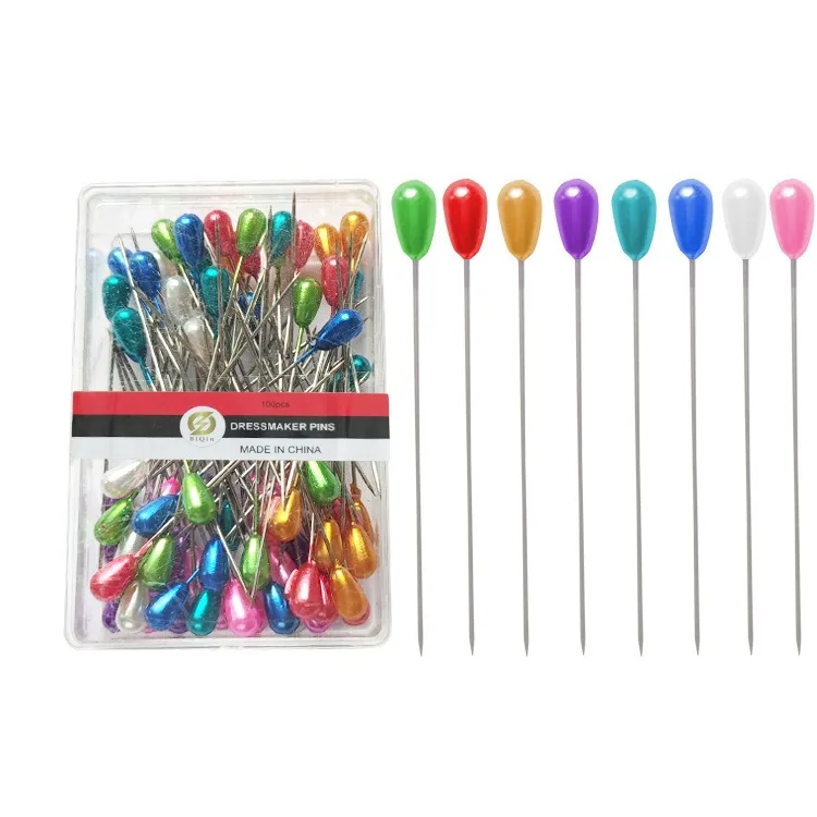 100PCS Pearl Head Straight Pins for DIY Craft