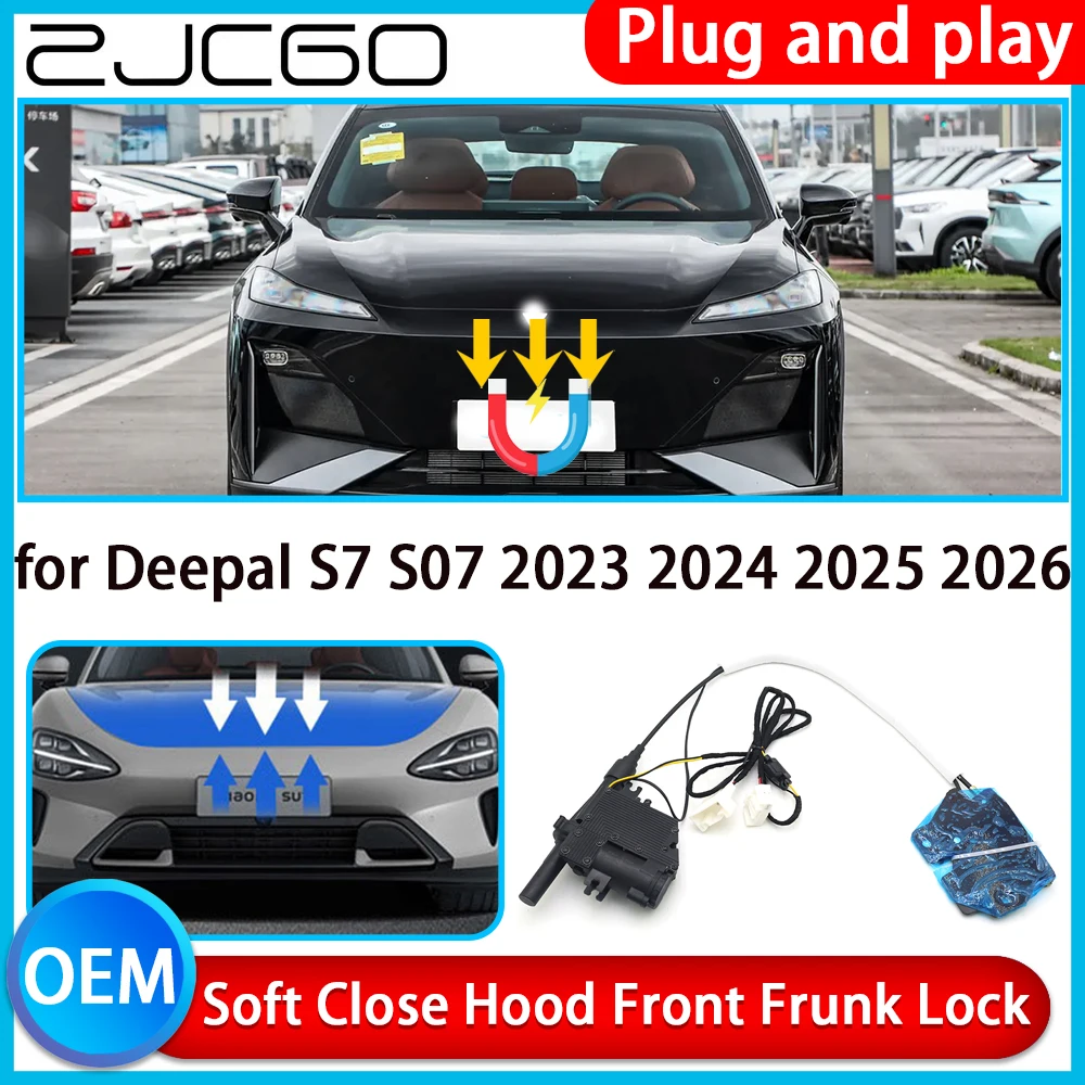 for Deepal S7 S07 2023 2024 2025 2026 Hood Soft Close Engine Hood Retrofit Kit Auto Latching Front Power Closing Hood Latch