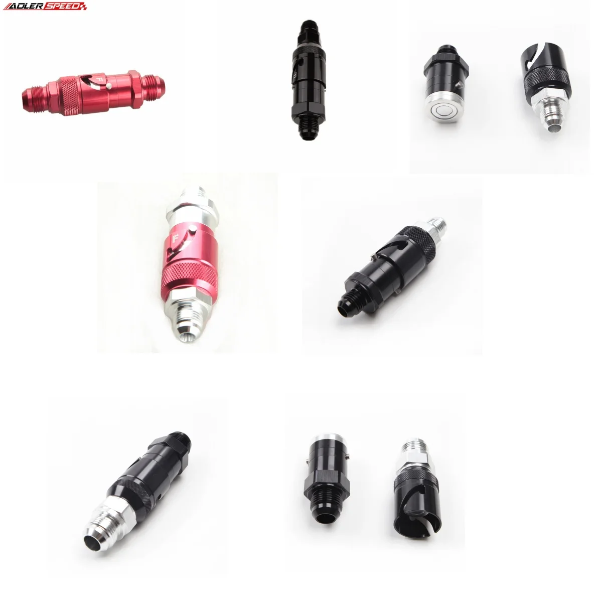 AN3 AN4 AN6 AN8 AN10 AN12 High-Performance Quick-Release Fittings Oil pipe Connectors Brake Hose Coupling Adapter kit
