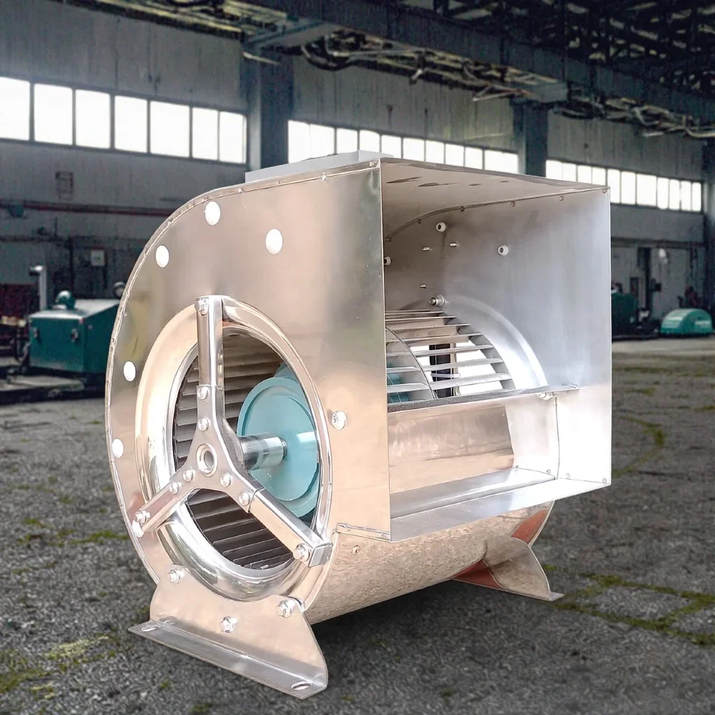AKF5.6S-6 Building Ventilation OEM ODM Centrifugal Duct Fan 560mm Galvanized Single Inlet Blower