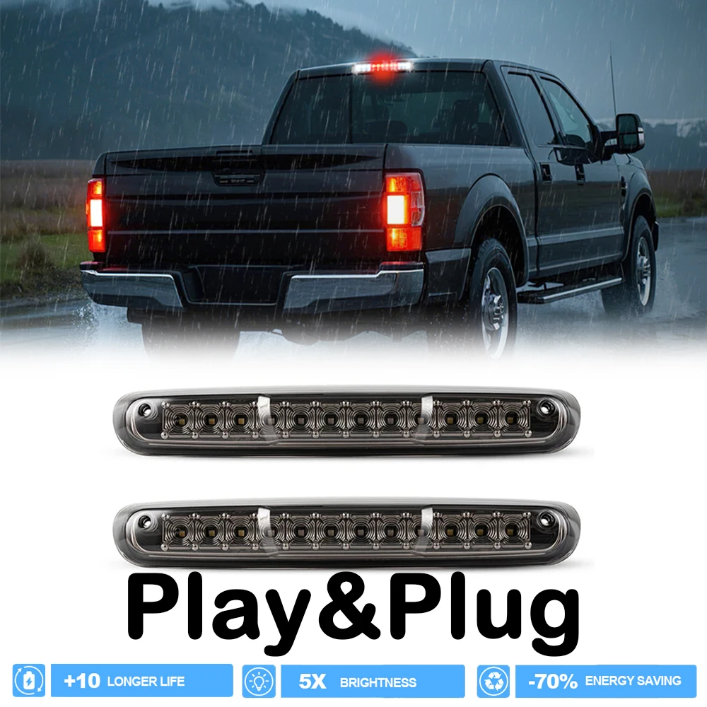 

Дымчатый светодиодный стоп-сигнал заднего хода с высоким креплением для Hummer H3T Chevrolet Sierra Silverado 1500HD 2500 3500 2500HD 3500HD