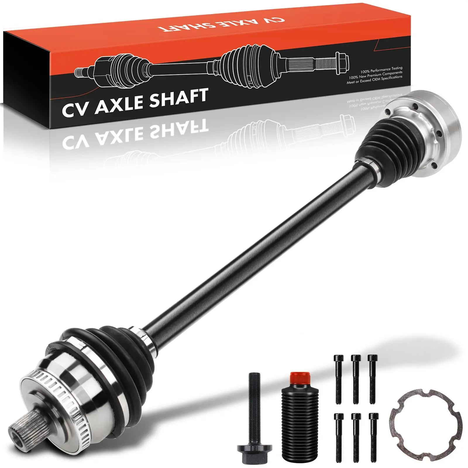 Frankberg 1x Aandrijfas Vooras Rechts voor Audi A4 8D 8E Passat 3B2 3B3 3B5 3B6 8D0407272BA 8D0407272DL 8D0407272AP