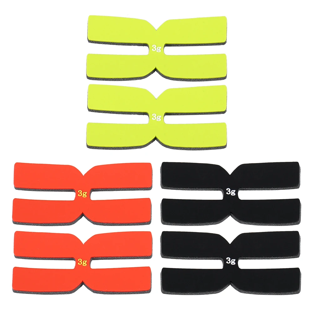 6Pcs 3g Tennis Racket Weight Balance Strips Silicone Tennis Racquet Tapes