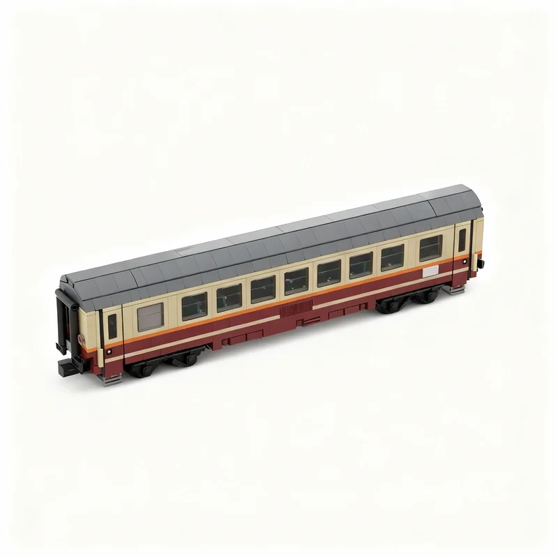 1904pcs MOC Train Rheingold '83 Coach Model Building Blocks Education Display Brick Idea 3D DIY Art Assemble Craft Birthday