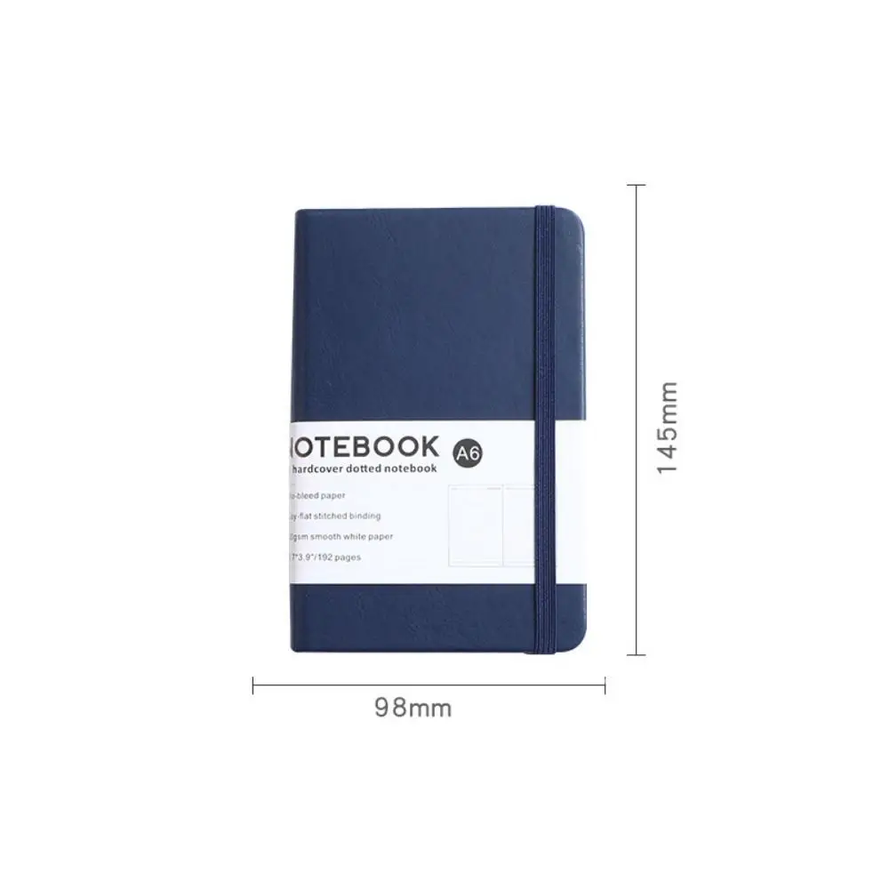 Strap Notebook A6 Mini Notebook Agenda Organizer Memo Tagebuch Planer Tasche Notizblock Notizen machen Verdickung