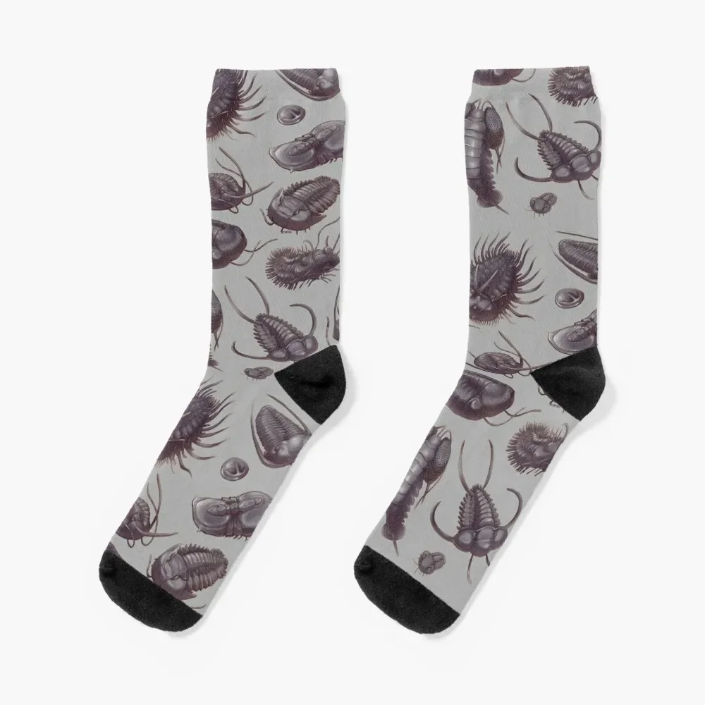 

Trilobite Fossils Socks gift Thermal man winter Male Socks Women's
