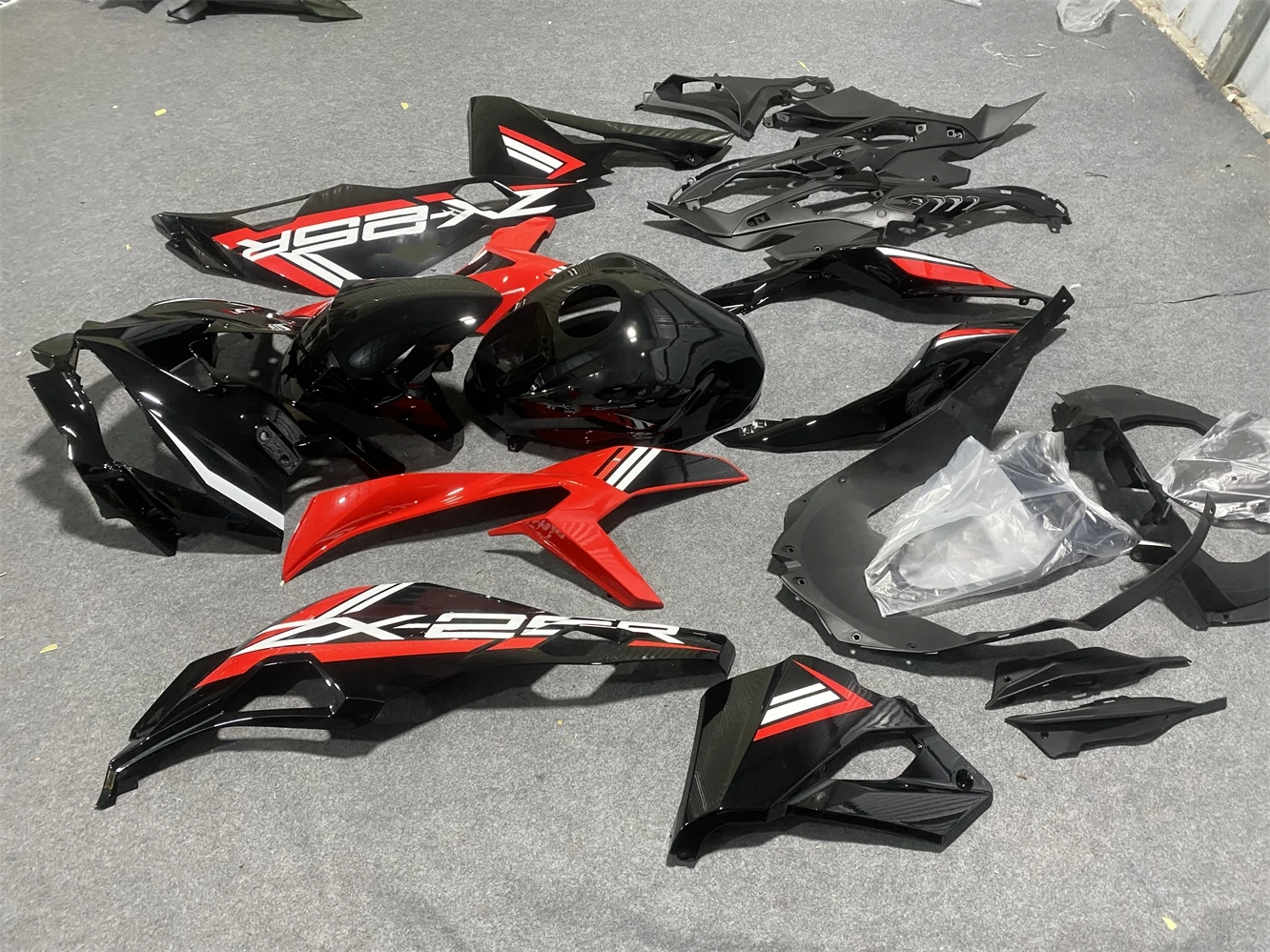 Motorcycle Fairings Kit Fit For ZX-25R ZX-4R 2019 2020 2021 2022 2023 Bodywork Set High Quality ABS Injection Black red