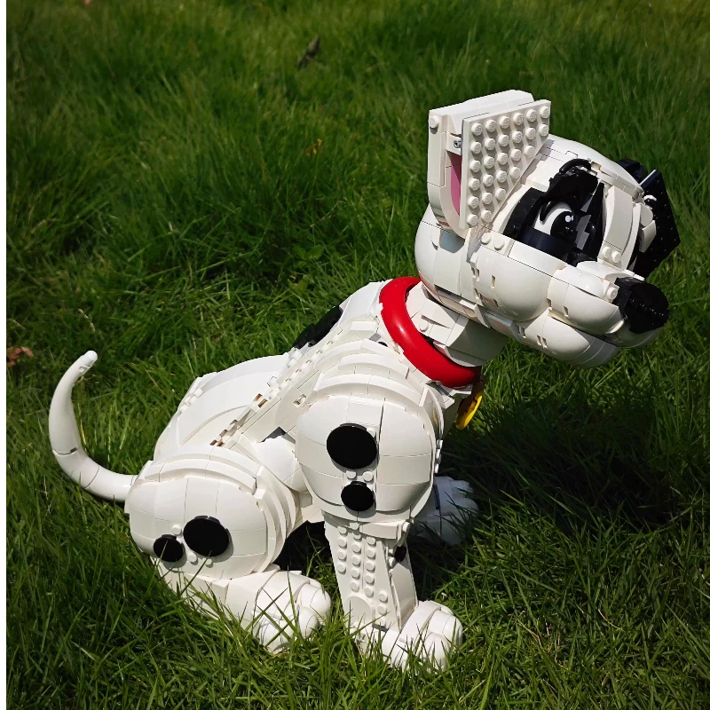 

Креативный 1722 шт., модель щенка щенка 101 далматинцев, строительный блок, кирпичи «сделай сам», игрушки, подарок на Рождество, день рождения, изысканный подарок