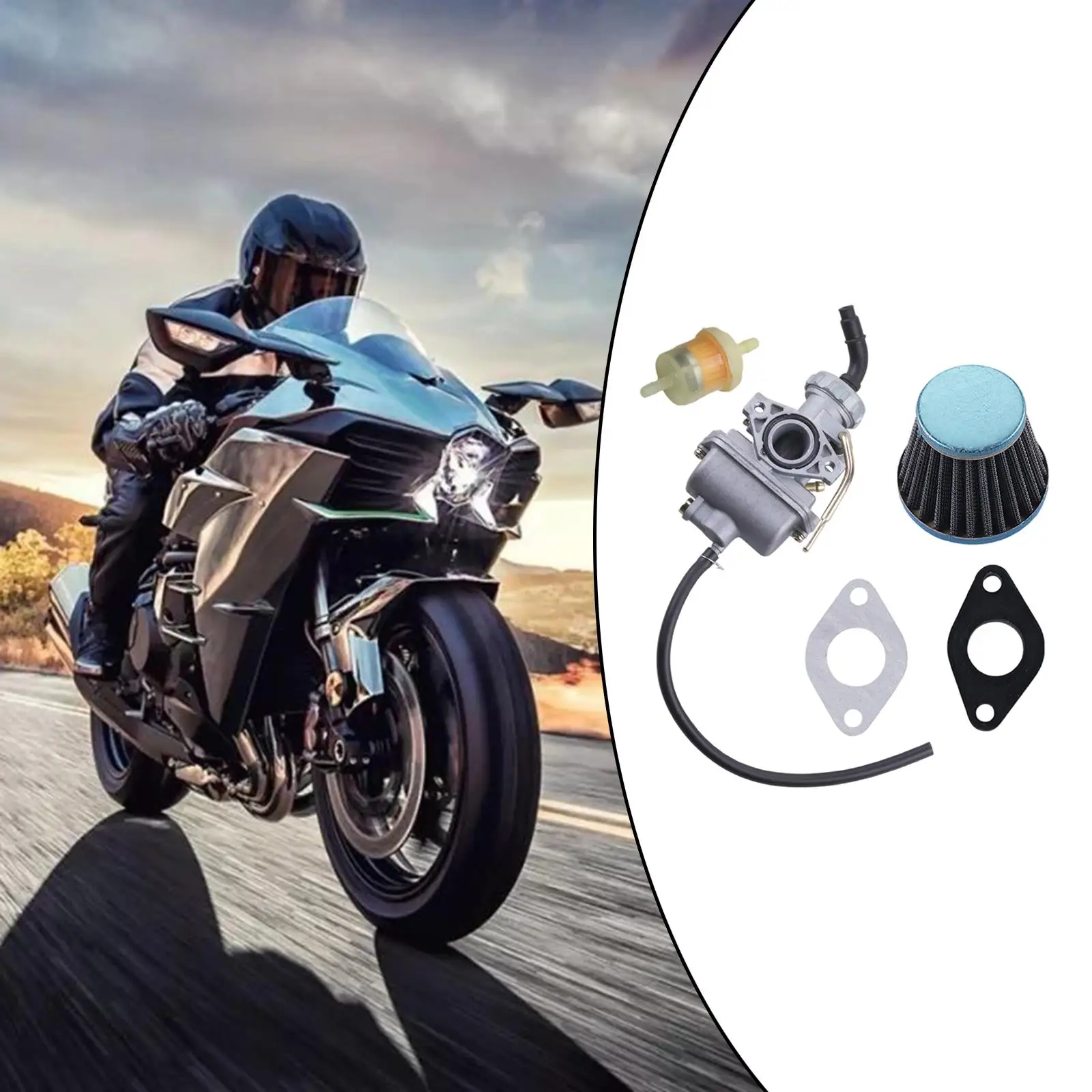 20 مللي متر Pz20 المكربن قطع غيار الدراجات النارية لهوندا Crf50F 04-09 11-12