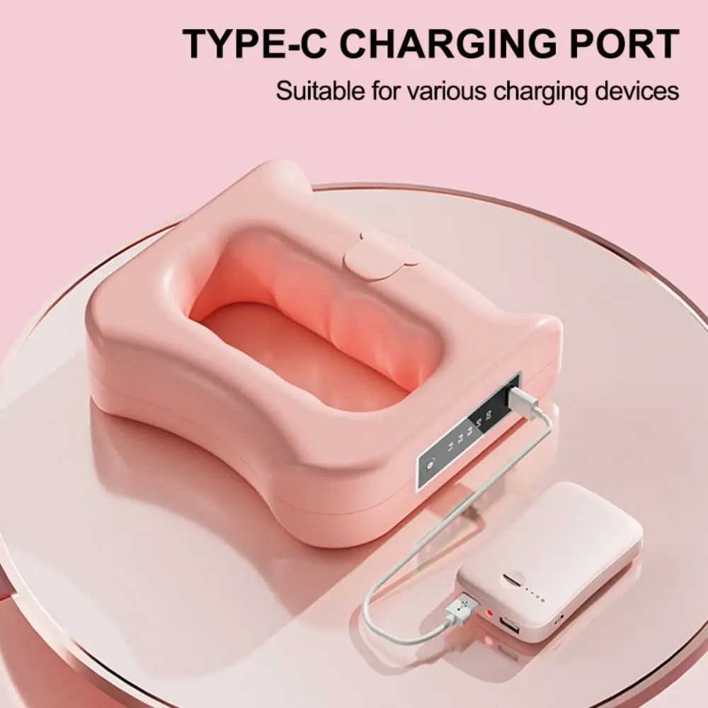 

Multifunctional Fascia Ring Massager Vibration Automatic Muscle Reliever Easy To Operate Comfortable Health Beauty Massager