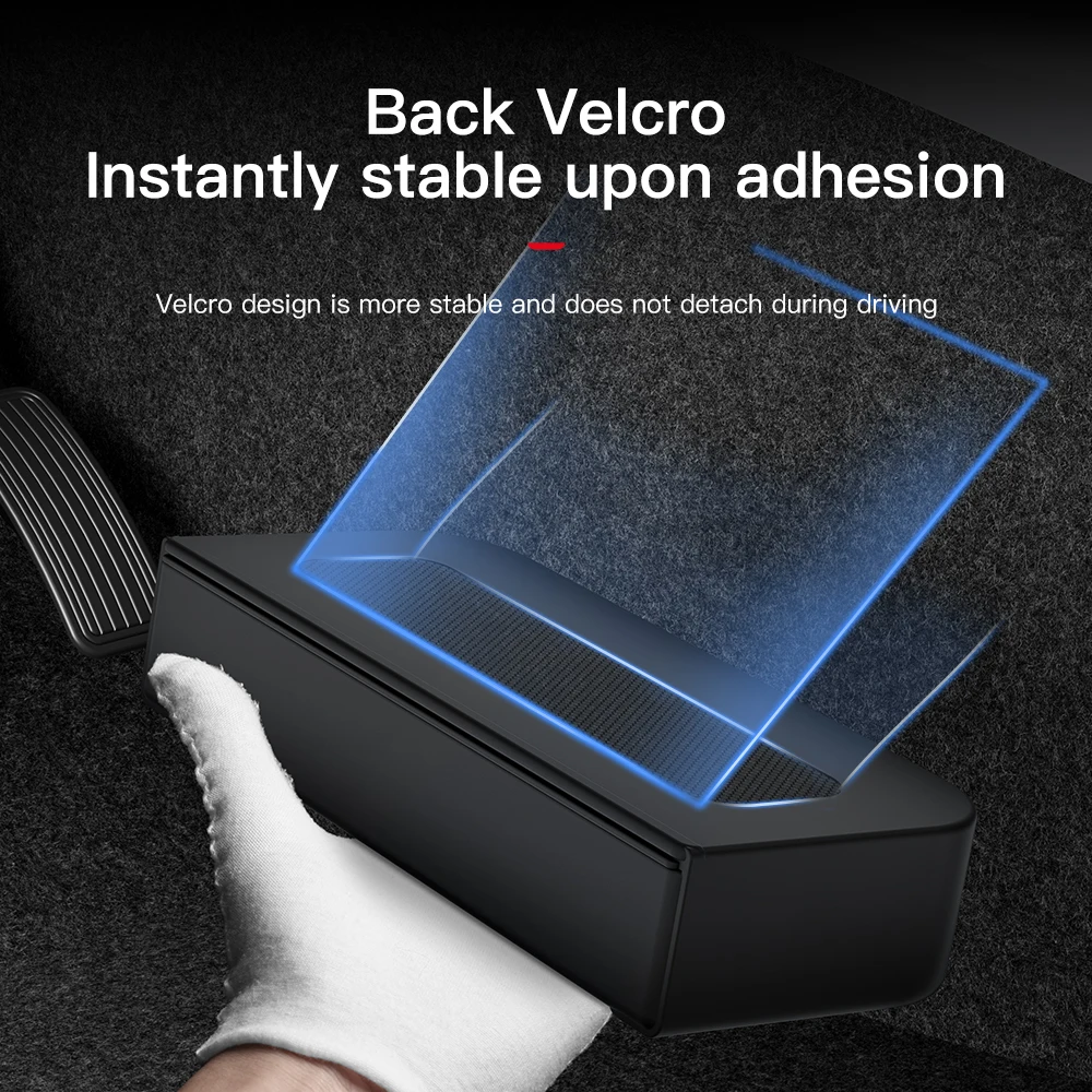 YZ For Hidden Silicone Storage Box For Tesla Series Easy Install Bag Model 3 S X Y New Auto Interior Accessories Universal Parts