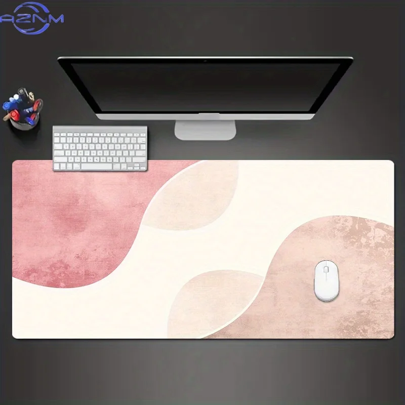 [Non-Slip Gaming Mouse Pad] Large Non-Slip Rubber Gaming Office Mouse Pad, Washable Polyester Desk Mat, Suitable for Gamers, Off