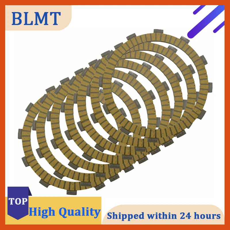 

Motorcycle Clutch Friction Plates Set For Kawasaki ZZR400 ZRX400 KLE 400 / 500 Lining #CP-0009 1989 1990 1991 1992 1993-2003