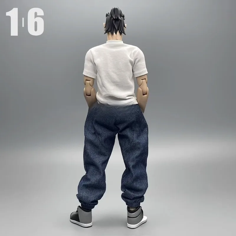 

Модные джинсы в масштабе 1/6 для 12-дюймовых фигурок солдат, кукол и аксессуаров