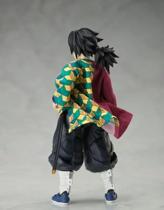 Original Aniplex Buzzmod Tomioka Giyuu Action Figure Anime Demon Slayer Kimetsu No Yaiba Figurine Pvc Mode Statue Doll Toys Gift