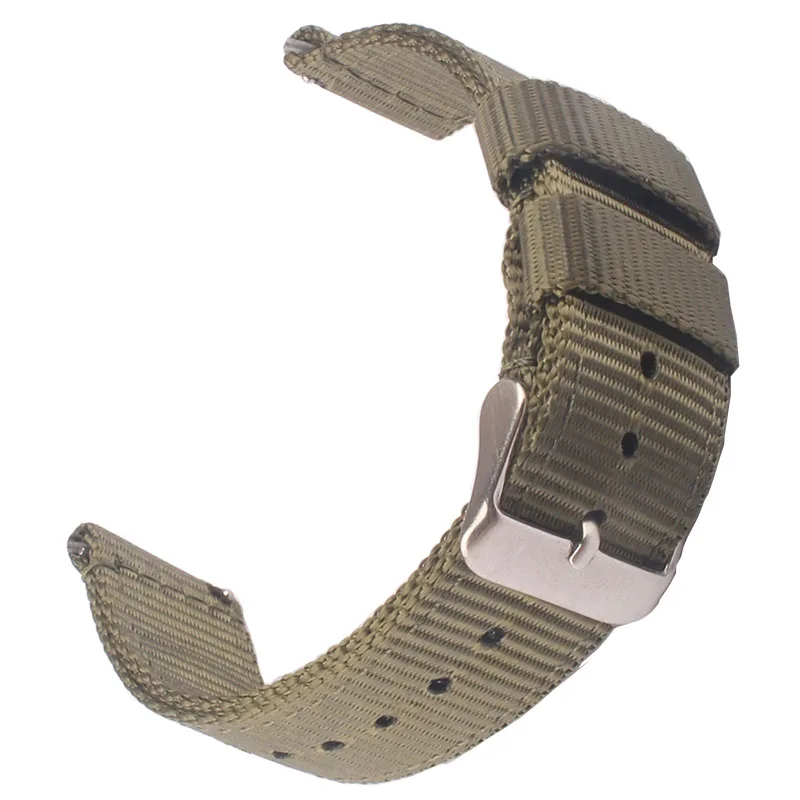 Nylon Band 18Mm 20Mm 22Mm Horloge Band Voor Samsung Galaxy Horloge 5 Pro 42Mm 46Mm active1 Active2 Gear S3 Frontier Sport