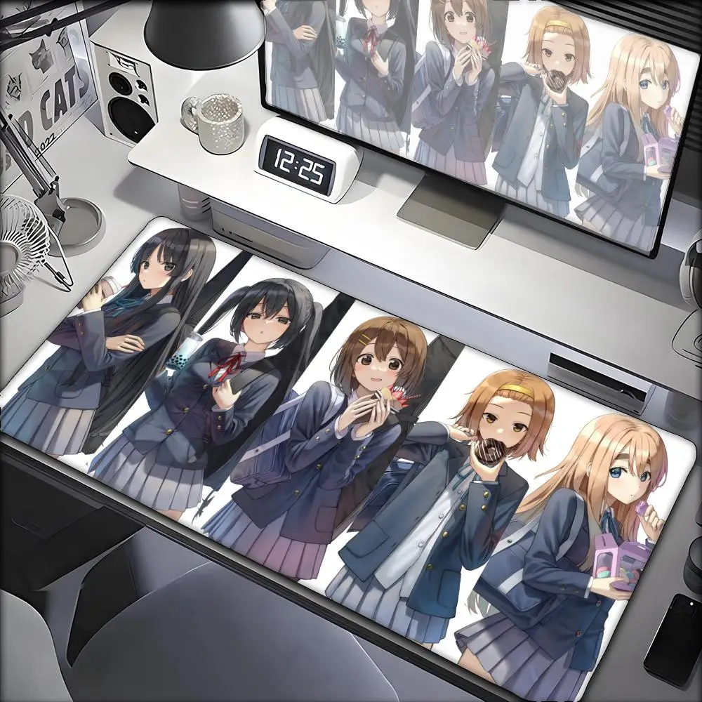 

Anime K-ON Mousepad INS Tide Large Cartoon Anime Gaming Mouse Pad Keyboard Mouse Mats Desk Mat Accessories