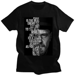 Heisenberg Breaking Bad Missing Sign T Shirt Better Call Saul Graphic Printed T-shirt Men Cotton Short Sleeves Tee Tops Clothing