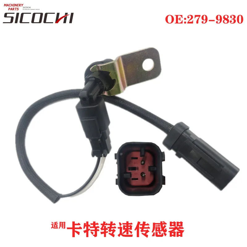 

279-9830 For excavator parts Caterpillar C18 C13 15 Engine speed sensor Induction plug 279-9830