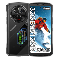 Doogee V40 pro Rugged Smartphone 36GB+512GB MTK Dimensity 7300 4nm 8680mAh 33W 200MP 6.78'' IP68 5G Phone NFC GPS