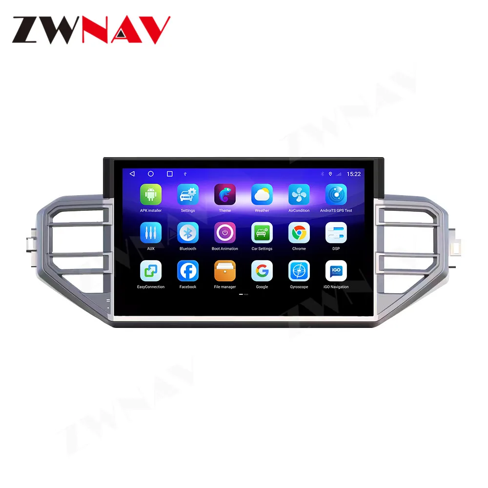 ZWNAV 13.3” Android 12 Car Radio For Toyota Sequoia & Tundra 2022 Stereo Receiver Multimedia Player GPS Navi Headunit Carplay